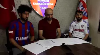 Kardemir Karabükspor'da 2 İmza