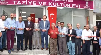 Şehzadeler'e Bir Taziye ve Kültür Evi Daha Kazandırıldı