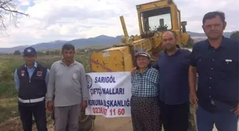 Sarıgöl Çiftçi Malları Koruma Başkanlığı'ndan Arazi Yollarında Çalışma