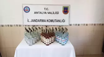 Antalya'da Kaçak İçki Operasyonu