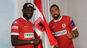 Chibuike ve Çağrı Samsunspor'a İmza Attı