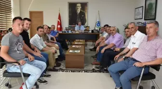 Disk/genel-İş Sendikası Trakya Şube Başkanı Şen Albayrak'ı Ziyaret Etti