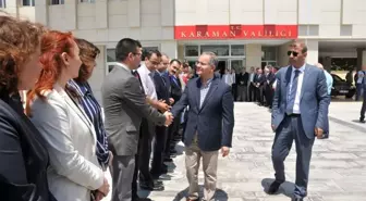 Vali Tapsız, Karaman'a Veda Etti