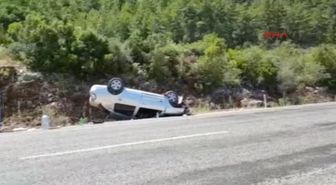 Antalya Cenaze Dönüşü Kaza: 4 Yaralı