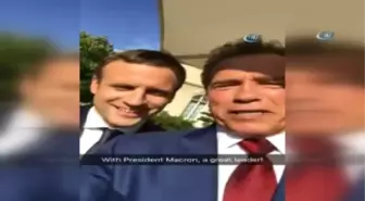 Arnold Schwarzenegger, Elysee Sarayı'nda