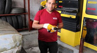 İki Saatte Kurtardığı Yavru Kediyi Sahiplendi