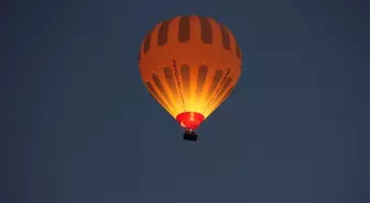 Kapadokya'da Bayram Coşkusu Gökyüzünde Başladı