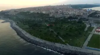 Orman Yangını Değil Mangal Dumanı...mangal Dumanı Havadan Böyle Görüntülendi