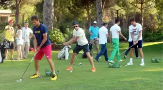 Tenisçiler Golf Oynadı