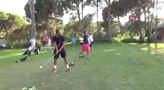 Tenisçiler Golf Oynadı