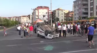 Trafik Kazası: 1 Yaralı - Tekirdağ