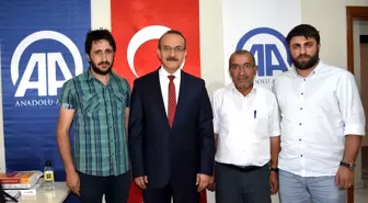 Vali Yavuz, Aa Muş Bürosunu Ziyaret Etti