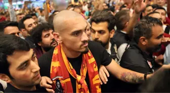 Galatasaray'ın Yeni Transferi Maicon, İstanbul'a Geldi