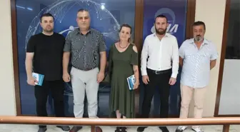 Tarihi Alipaşa Çarşısı Yönetiminden İha'ya Ziyaret