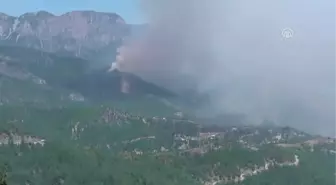 Anamur'da Orman Yangını