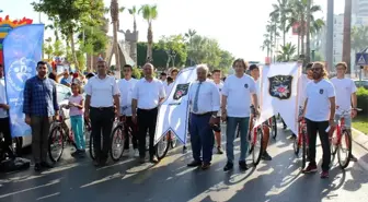 Uyuşturucu Kullanımına Hayır' Sloganıyla Bisiklet Turu