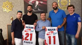 Balıkesir Karesispor'a Hazer'le Alican'dan İmza