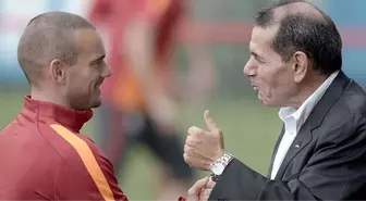 Başkan Özbek'ten Sneijder'e 'Gitsen İyi Olur' Mesajı