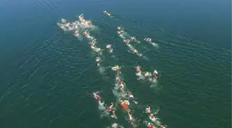 İznik Triatlon Yarışları'na Büyük İlgi