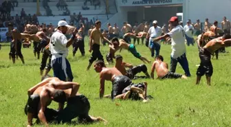 55. Geleneksel Akyazı Akbalık Yağlı Güreşleri Nefes Kesti