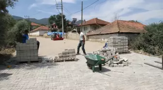 Sarıgöl'ün Sokaklarına Kilit Parke Taşı