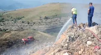 Şehir Çöplüğünde Çıkan Yangında Duman Tüm Kente Yayıldı