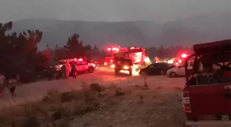 Denizli'de Çıkan Orman Yangınında Iki Köy Boşaltıldı