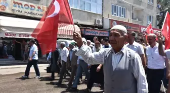 Kahta'da Teröre Tepki Yürüyüşü