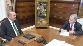 Kırım Tatar Türklerinin Lideri Abdülcemil Kırımoğlu Beştepe'de