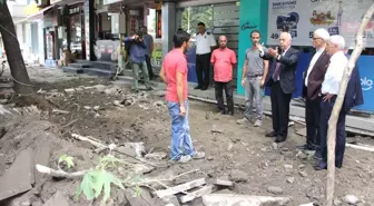 Akdemir, Üstyapı Çalışmalarını Denetledi