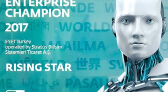 ESET Türkiye'ye 'Yükselen Yıldız' Ödülü