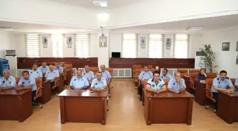 Kilis Belediyesi Zabıta Müdürlüğü Toplantı Yaptı