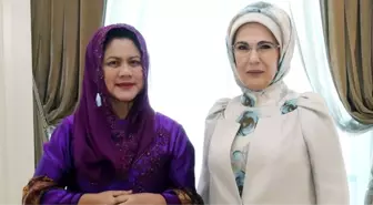 Emine Erdoğan, Irıana Widodo ile Görüştü