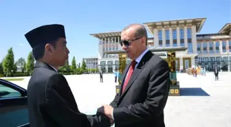 Endonezya Cumhurbaşkanı Joko Widodo Ankara'da