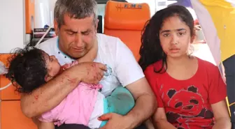 Adana'da Otomobiller Kafa Kafaya Çarpıştı: 2'si Çocuk 10 Yaralı