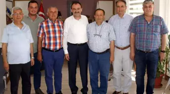Aydın Ticaret Borsasından Milli Eğitim Müdürü Çandıroğlu'na Ziyaret