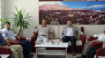Diyanet-Sen Genel Başkan Yardımcısı Yakışır'dan Başkan Gürsoy'a Ziyaret