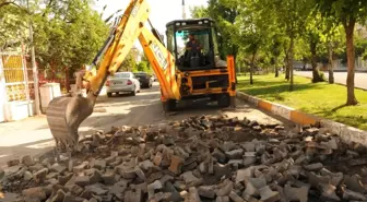 Esnaf İstedi, Yol Çalışması Başlatıldı