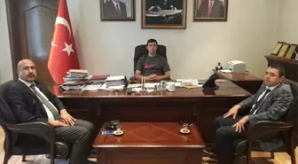Meteoroloji 14. Bölge Müdürü Elkatmış'tan Kaymakam Kırlı'ya Ziyaret