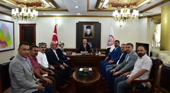 Stk İzleme Platformundan Vali Erin'e Tebrik Ziyareti
