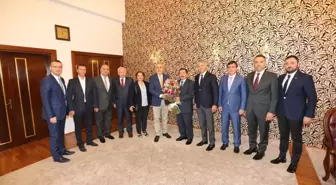 Vali Balkanlıoğlu'na Satso'dan Ziyaret
