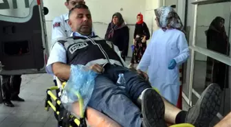 Zabıta- Seyyar Kavgasında Polis ile Zabıta Yaralandı