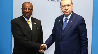 Cumhurbaşkanı Erdoğan, Gine Cumhurbaşkanı Conde ile Görüştü