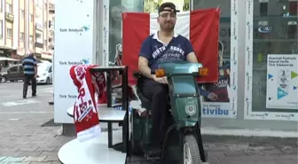 Engelli Gencin Nevşehirspor Aşkı