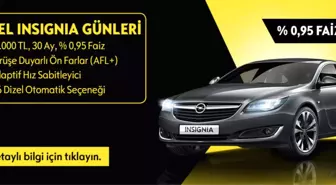 Insignia Test Sürüşü Günleri, 8-9 Temmuz'da Gürses Opel'de