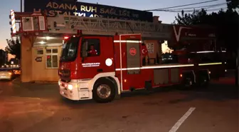 Adana'da Hastanedeki Yangın