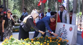 15 Temmuz Şehitlerini Anma Programı Mersin Şehitliği'nde Başladı