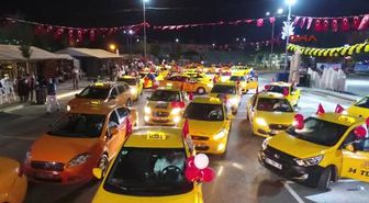 249 Taksici, 249 Şehidin Anısına Konvoy Oluşturdu