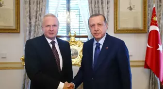 Cumhurbaşkanı Erdoğan Bp Grup Ceo'su Dudley'i Kabul Etti