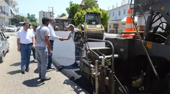 Hacıveliler Yolu Sıcak Asfaltla Buluşuyor